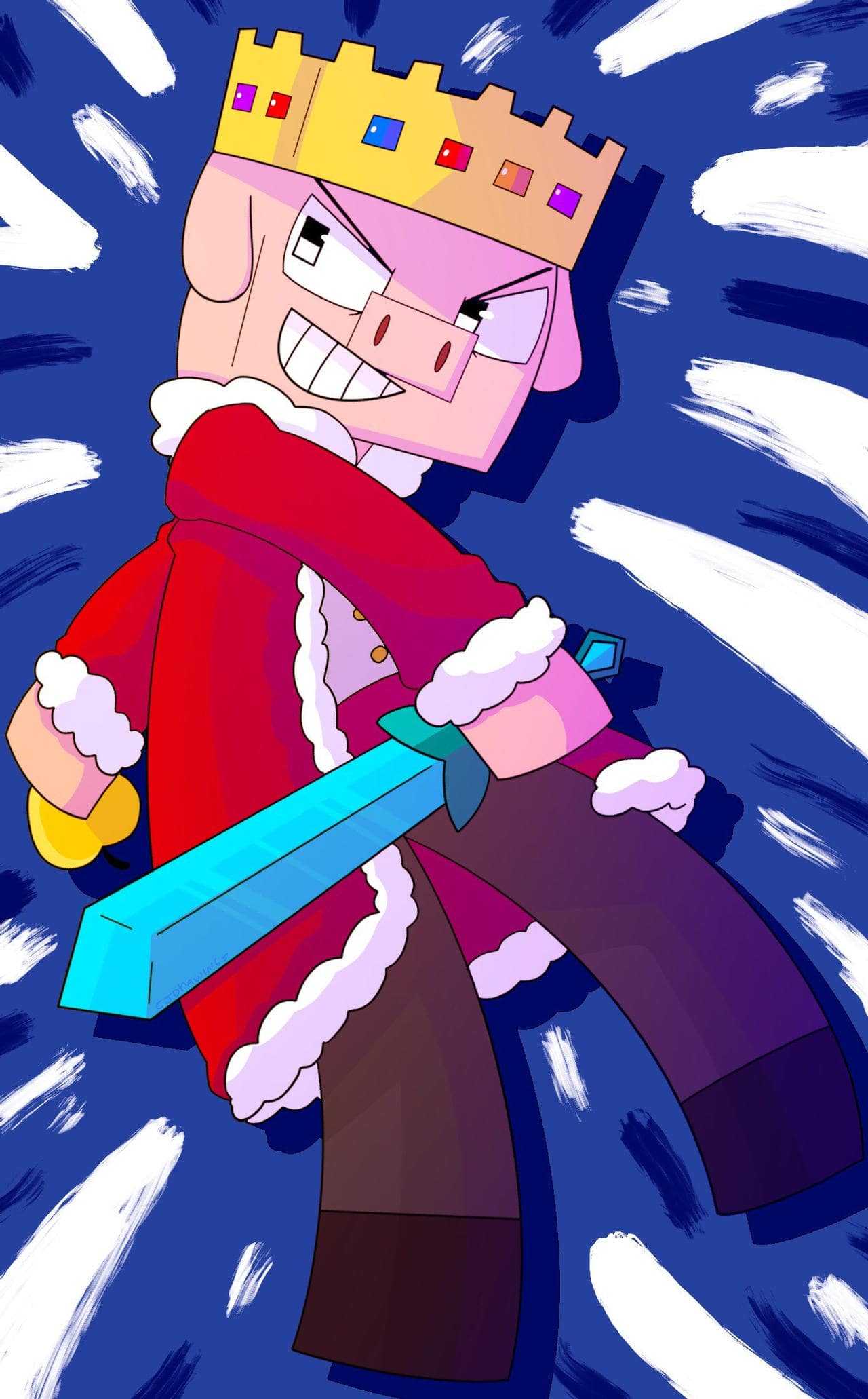 Technoblade Minecraft Coloring Pages Technoblade Minecraft Coloring Pages