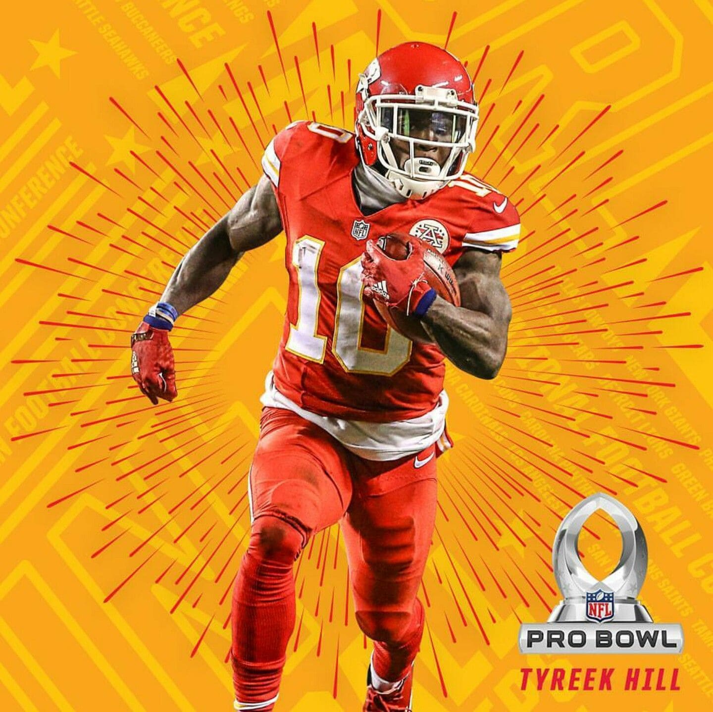 Tyreek Hill Background 1 Tyreek Hill Background 3