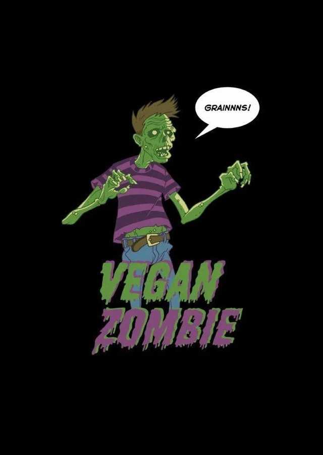 Vegan Zombie Wallpaper iPhone
