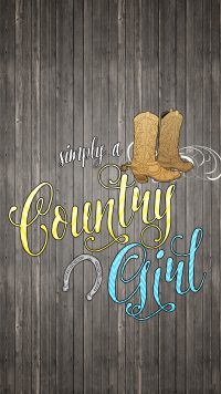 Wallpaper Country Girl 2