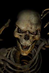 Zombie Skeleton Wallpaper