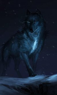 iPhone Cool Wolf Wallpaper 2