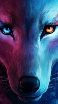 iPhone Cool Wolf Wallpaper 3