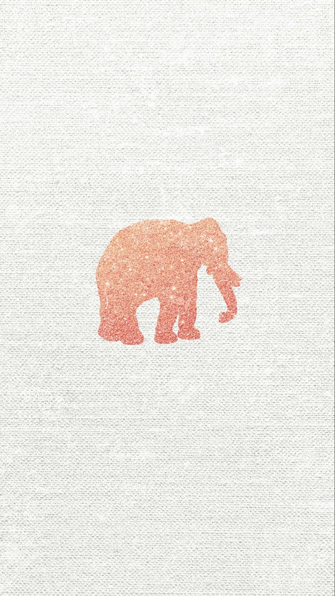 iPhone Cute Elephant Wallpaper 1