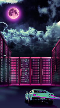 Retro Futurism Wallpaper 2