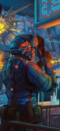 Retro Futurism Wallpaper 6