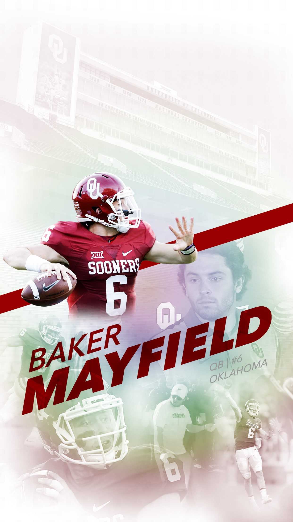 Baker Mayfield Sooners Wallpaper 1 Baker Mayfield Sooners Wallpaper