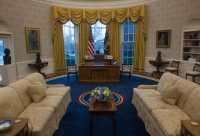 Biden's Oval Office Wallpaper