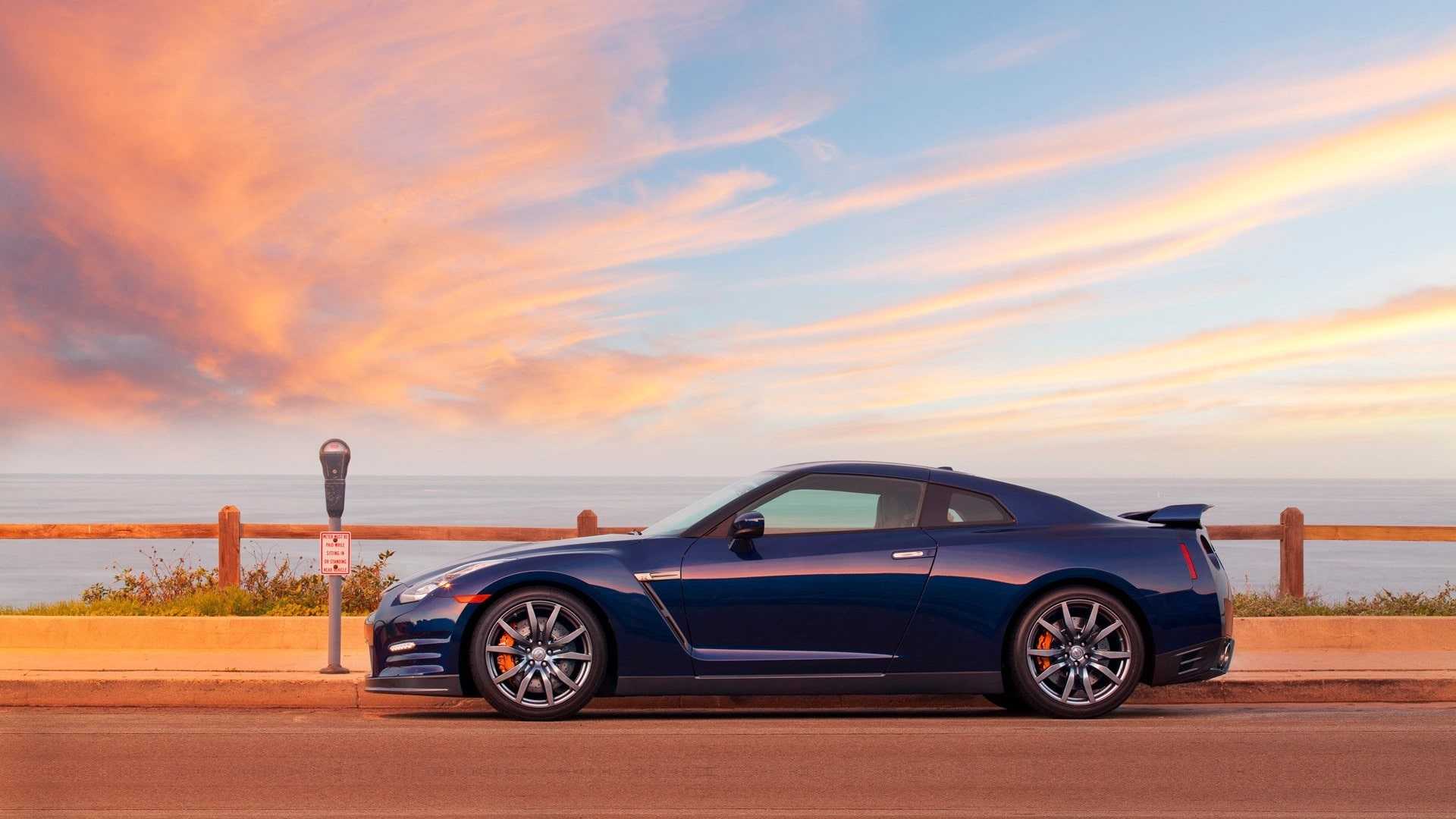 Blue Nissan GTR Wallpaper HD