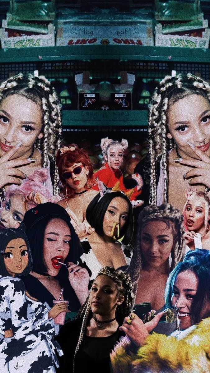 Doja Cat Lockscreen 1 Doja Cat Lockscreen 2
