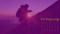 February Calendar Wallpaper 2021 2