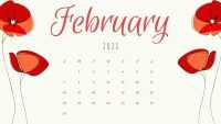 February Calendar Wallpaper 2021 4