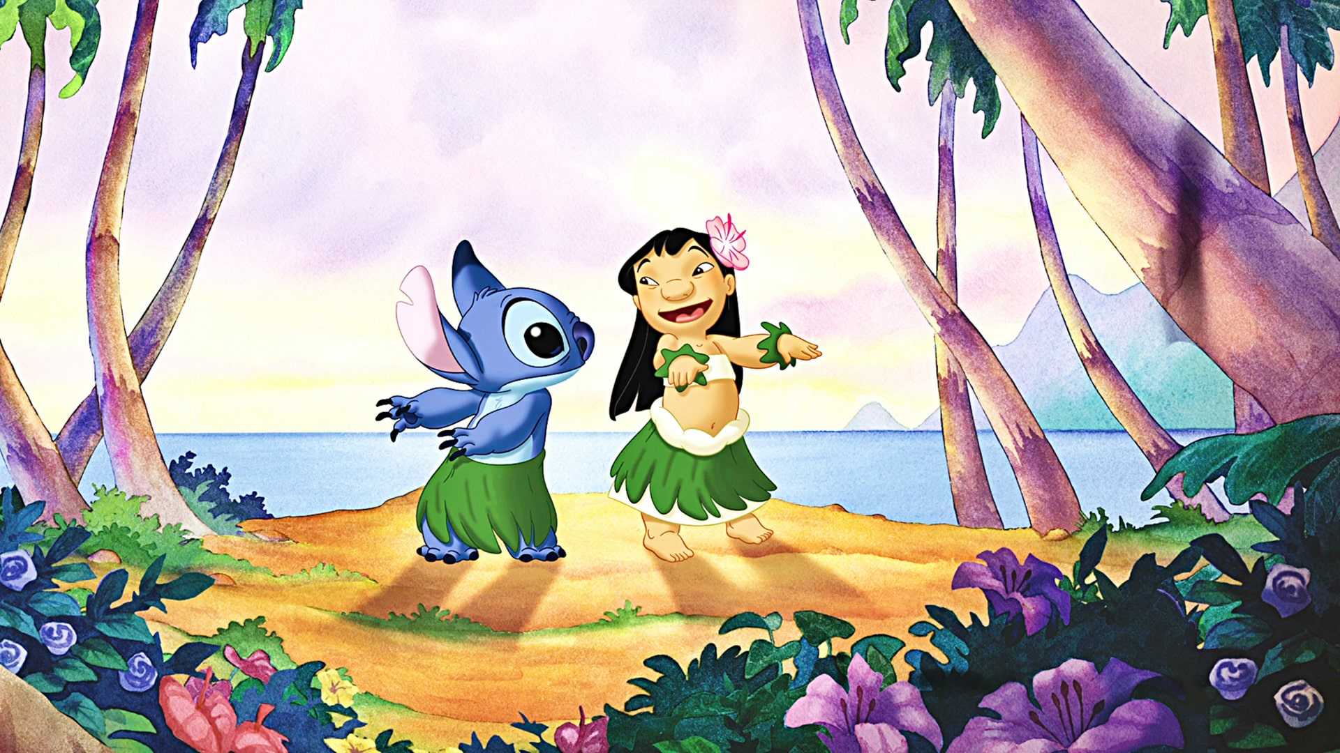 HD Lilo and Stitch Wallpaper 1 HD Lilo and Stitch Wallpaper