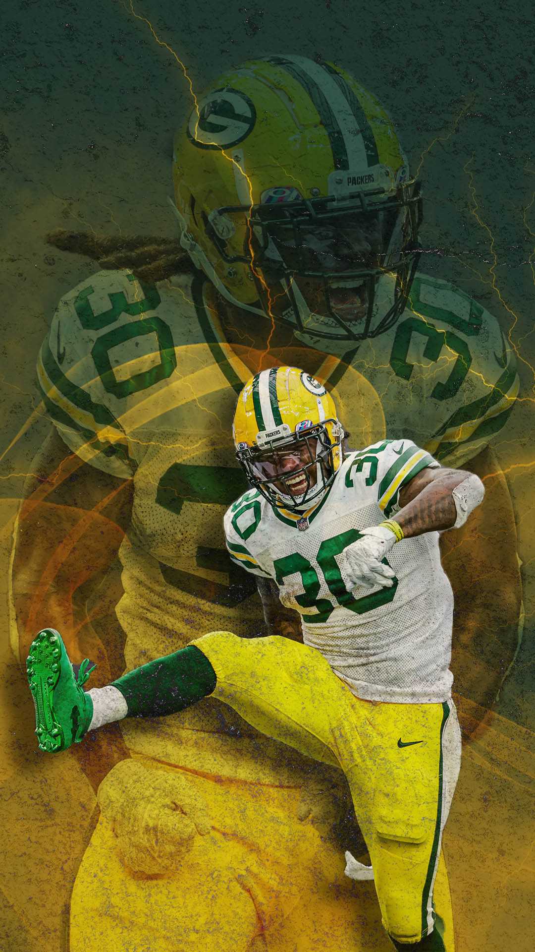 Jamaal Williams Wallpaper 1 Jamaal Williams Wallpaper