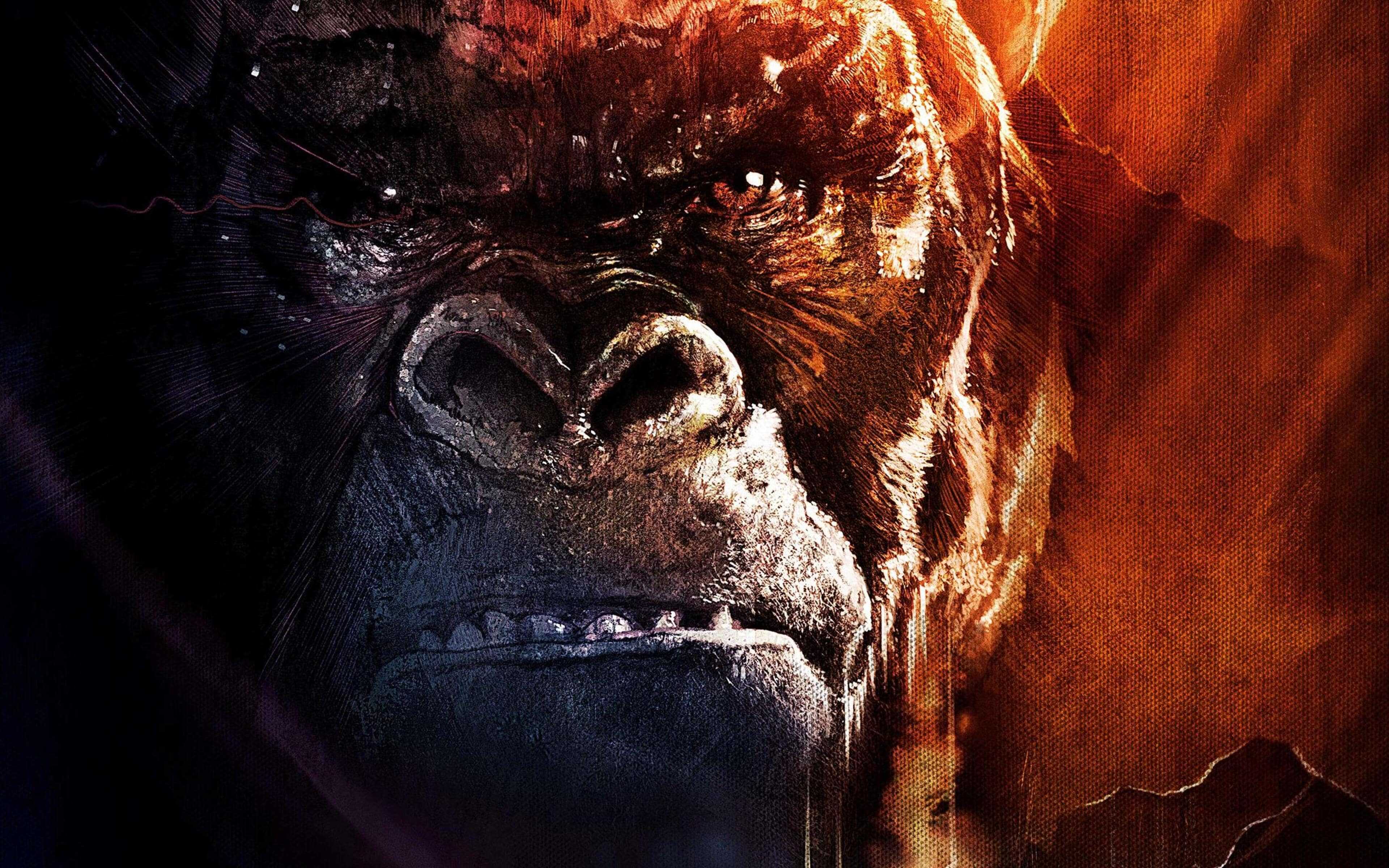 King Kong Wallpaper 4K 1 King Kong Wallpaper 4K