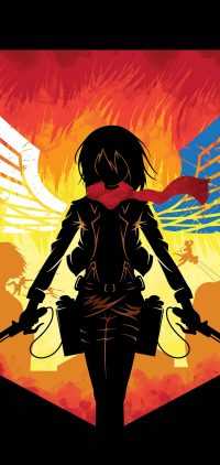 Mikasa Attack on Titan Wallpaper 4