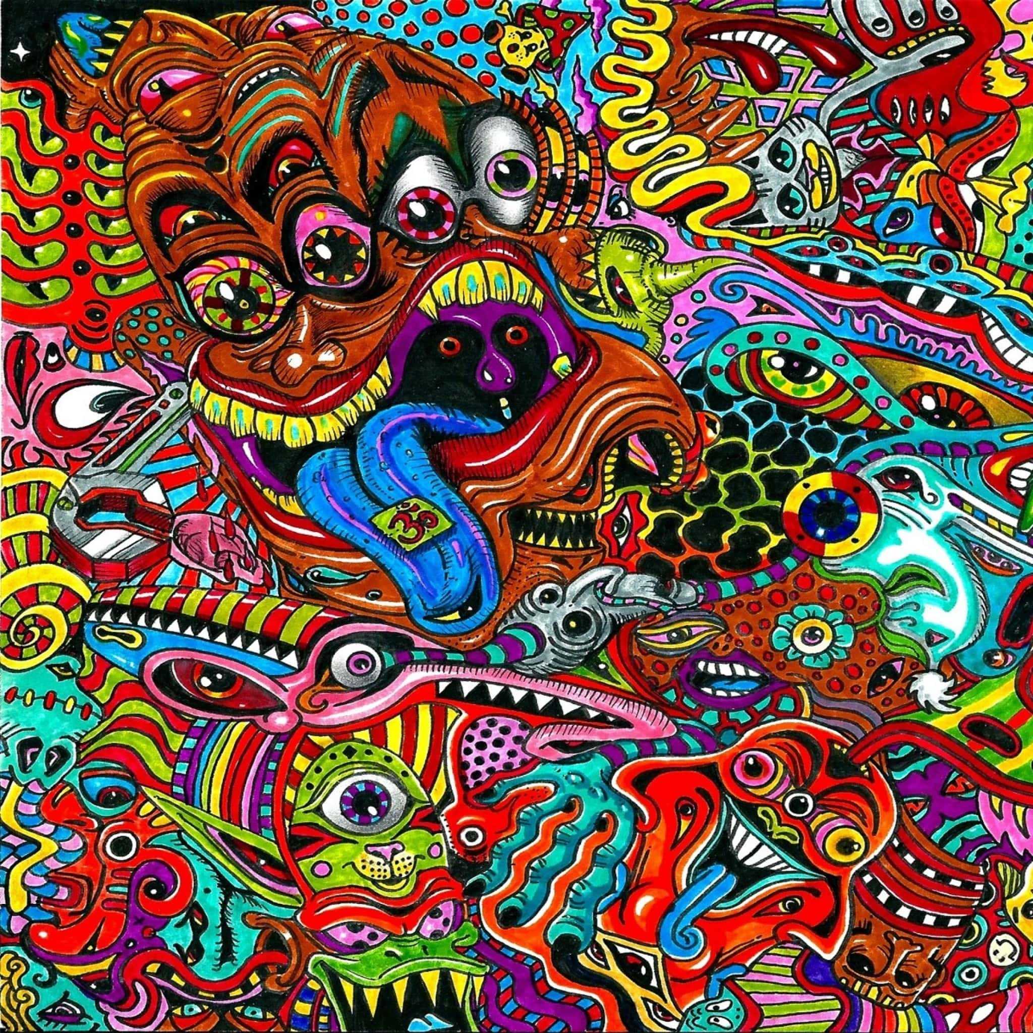 Psychedelic Background 1 Psychedelic Background 3