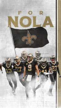 Saints For Nola Wallpaper