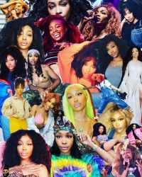 Sza Collage Wallpaper 3
