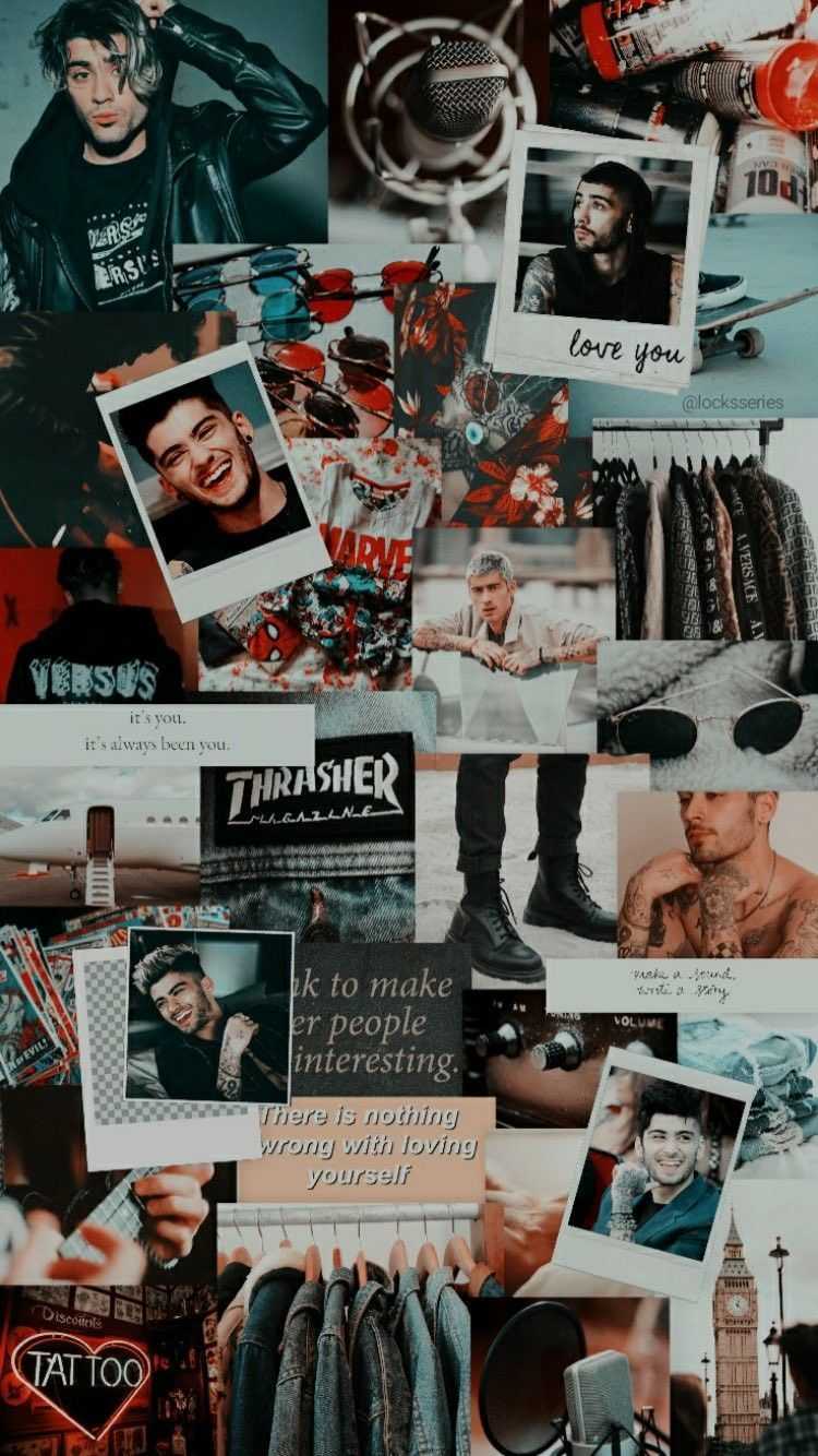 Zayn Malik Aesthetic Wallpaper 1 Zayn Malik Aesthetic Wallpaper 2