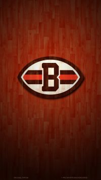 iPhone Browns Wallpaper 2
