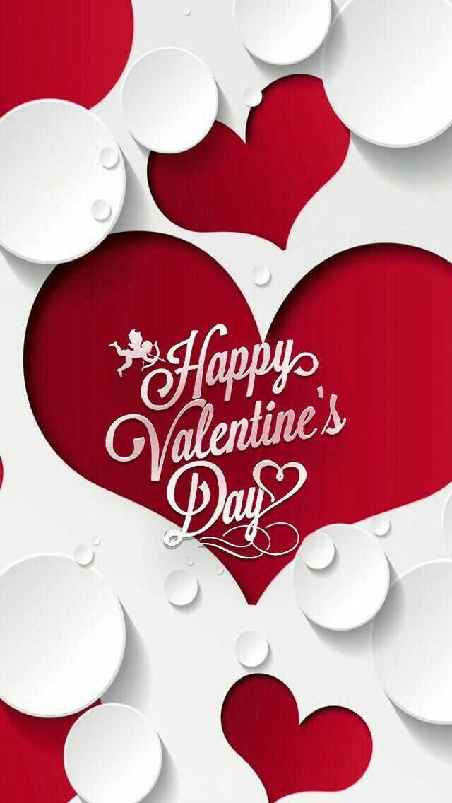 iPhone Happy Valentines Day Wallpaper