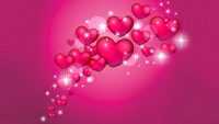 4K Pink Heart Wallpaper 9
