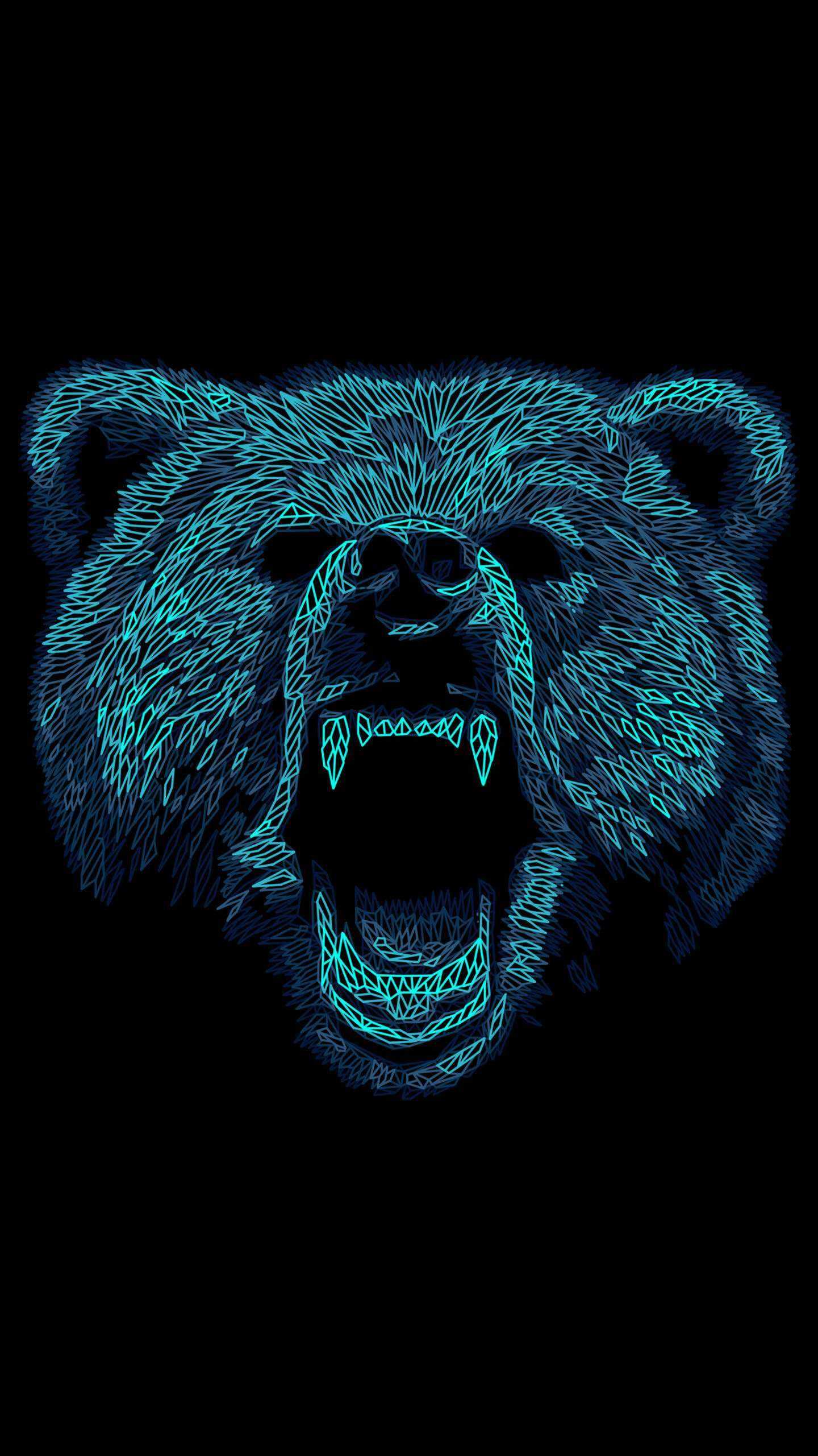 Bear Wallpaper iPhone 1
