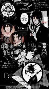 Black Butler Lock Screen
