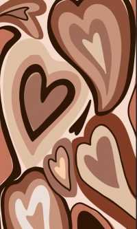 Brown Heart Wallpaper 10