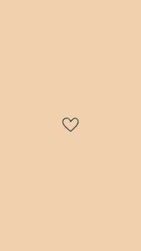 Brown Heart Wallpaper iPhone 6