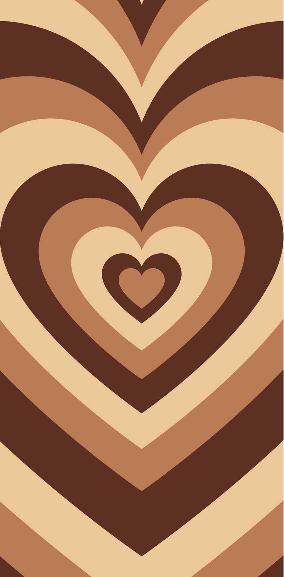 Brown Heart Wallpapers 1