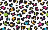 Colorful Cow Print Wallpaper 8