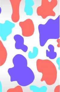 Colorful Cow Print Wallpaper 4