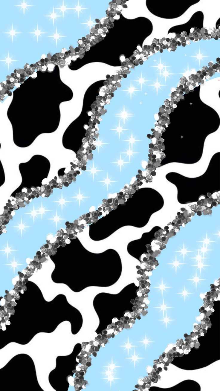 Cow Print Wallpaper 1