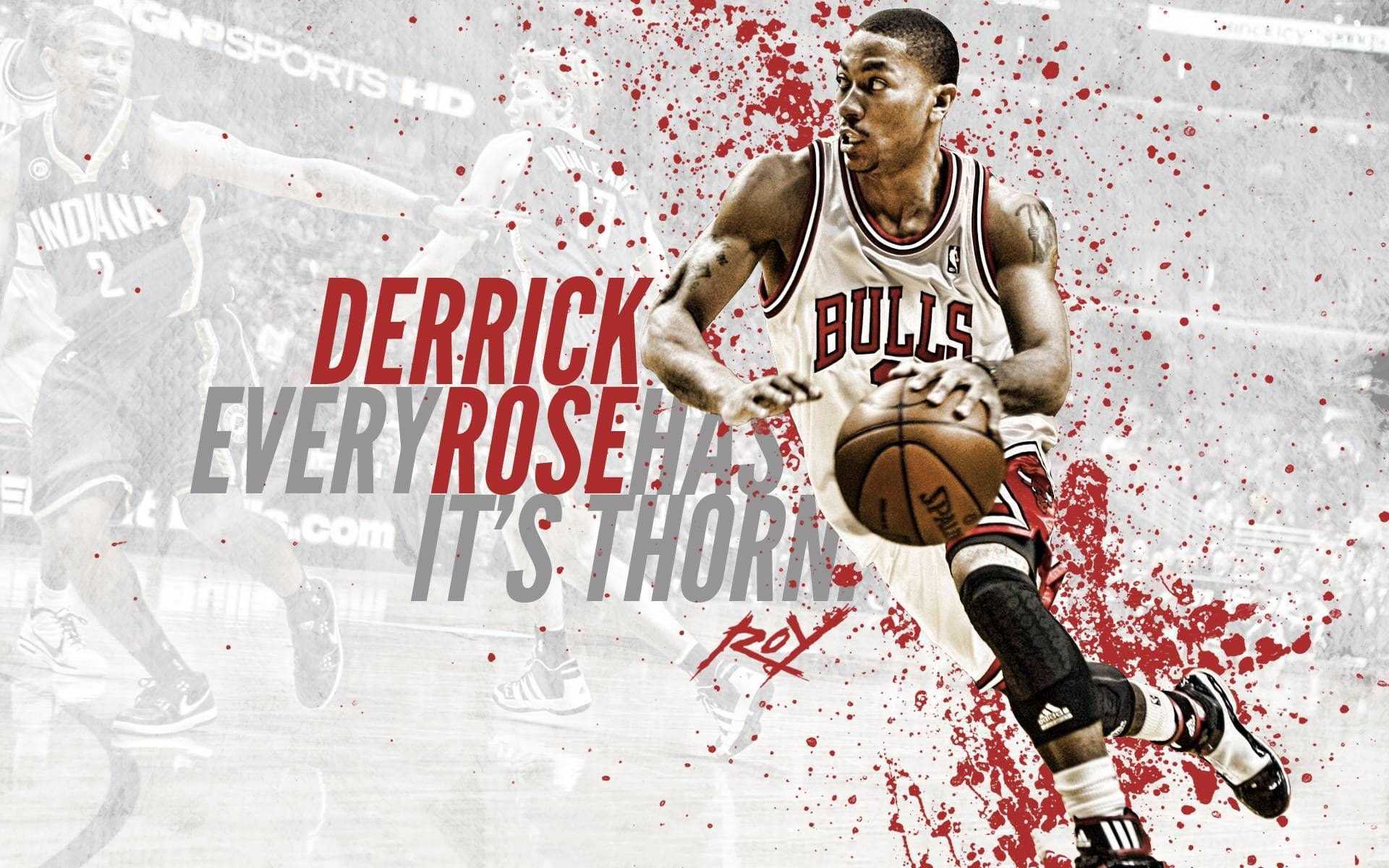 Download Chicago Bulls Derrick Rose Wallpaper