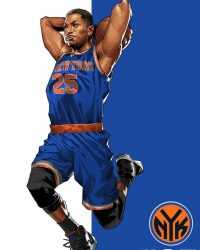 Derrick Rose Knicks Wallpaper 1