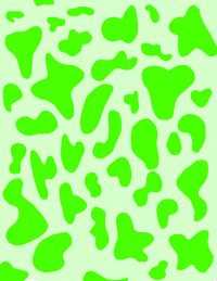Green Cow Print Wallpaper 7