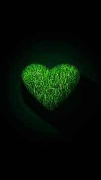 Green Heart Wallpaper 6