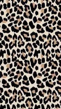Leopard Print Wallpaper 1
