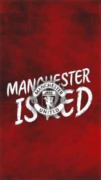 Manchester is Red Wallpaper 1