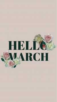 March Hello Wallpaper 4