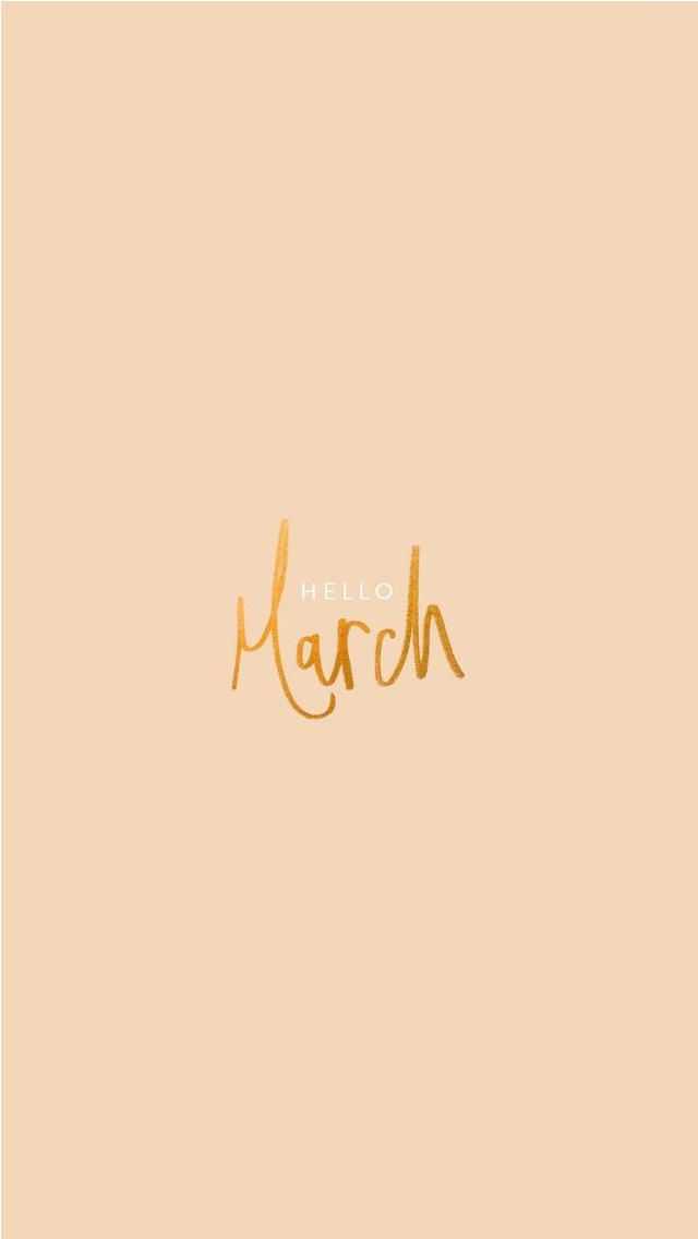March Wallpaper iPhone 1