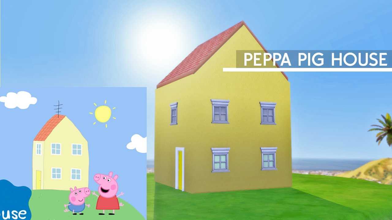 Peppa Pig's House Wallpaper 1