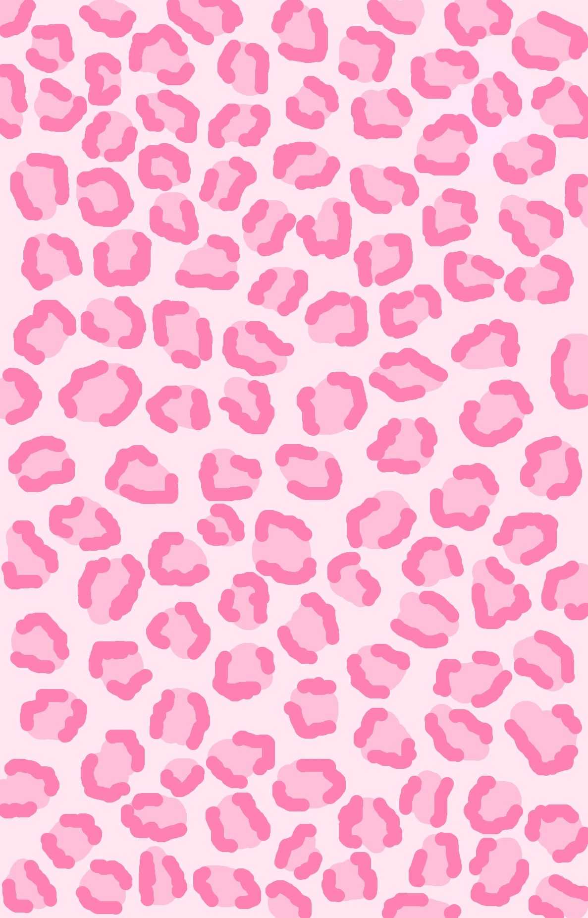 Pink Cheetah Print Wallpaper 1
