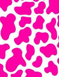 Pink Cow Print Wallpapers 9