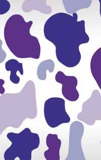 Purple Cow Print Wallpaper 5