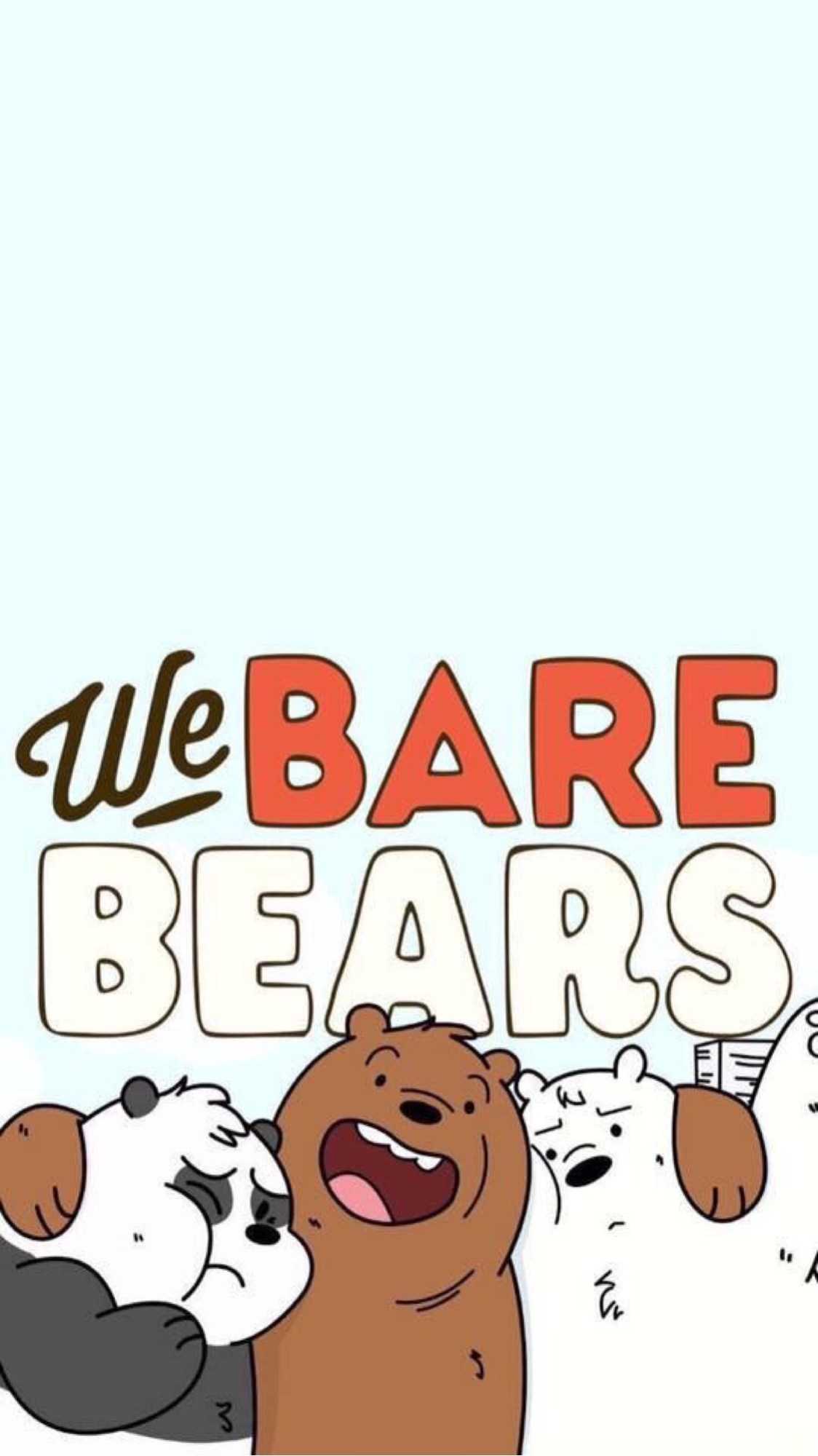 We Bare Bears Wallpaper iPhone 1