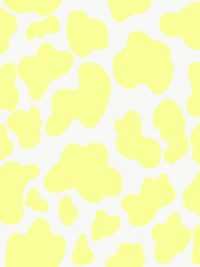 Yellow Cow Print Wallpaper 1