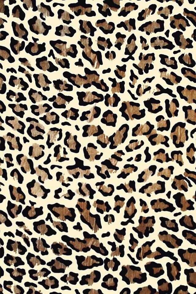 iPhone Cheetah Print Wallpaper 1